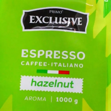 Primo Exclusive coffee packaging