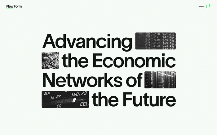New Form Capital website 1