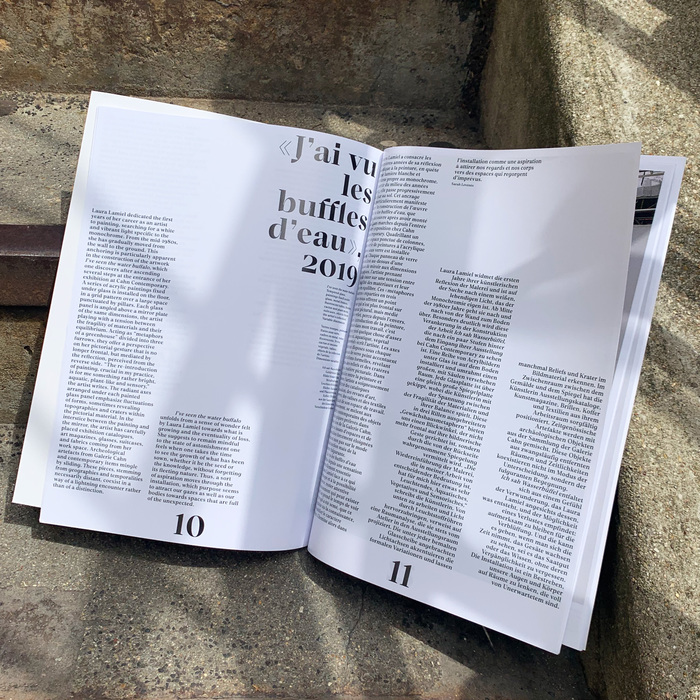 Laura Lamiel: «du miel sur un couteau» booklet 3