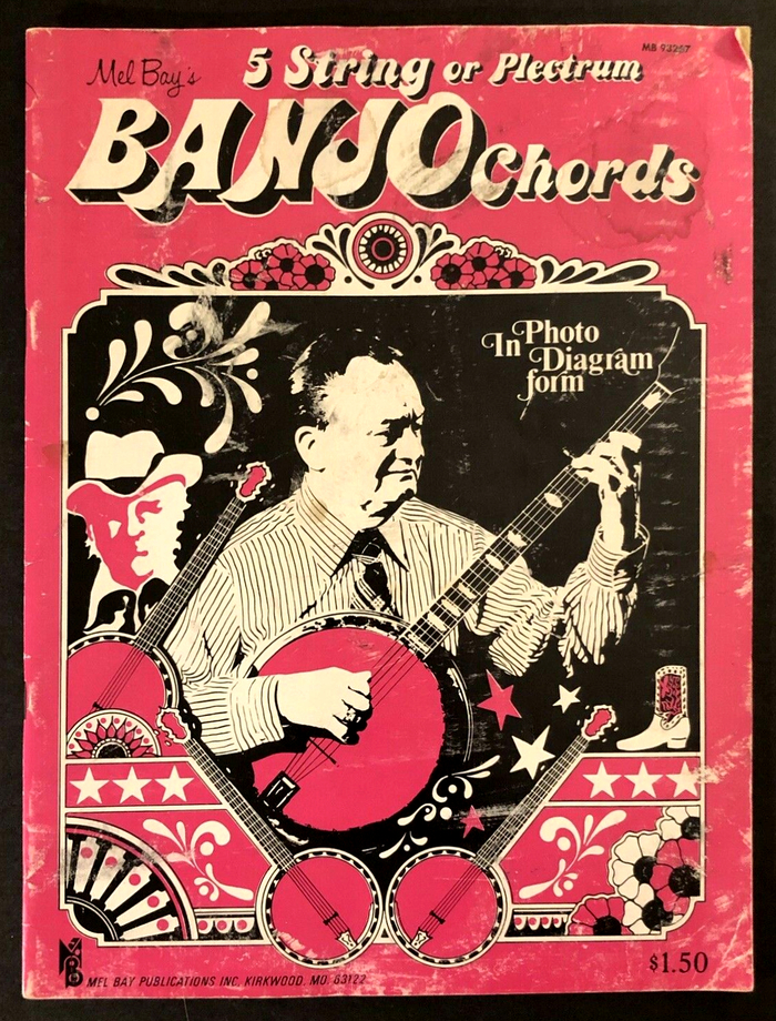 5 String or Plectrum Banjo Chords, first published in 1961; this printing from 1973