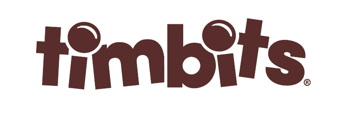 Timbits logo, using Sofia Pro Black with custom dots