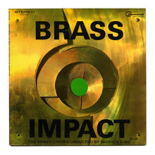 <span>The Brass Choir Conducted by Warren Kime – </span><cite>Brass Impact</cite> album art