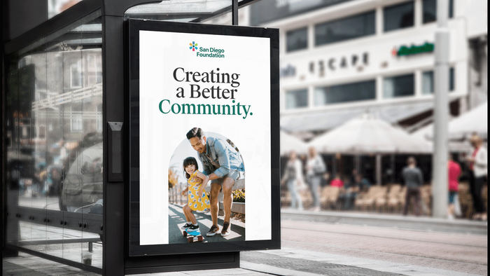 Bus shelter ad