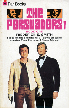 <cite>The Persuaders!</cite> opening titles and book covers