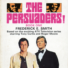 <cite>The Persuaders!</cite> opening titles and book covers