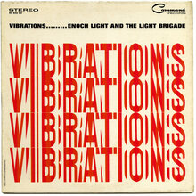 Enoch Light and the Light Brigade – <cite>Vibrations</cite> album art