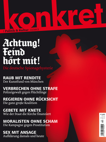 <cite>konkret</cite>, Issue 12/2013