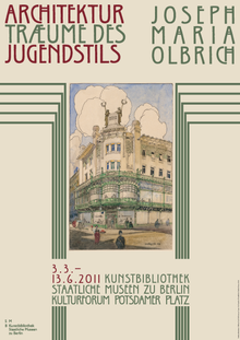 <cite>Architekturträume des Jugendstils</cite> at Kunstbibliothek