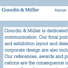 Gourdin & Müller Website