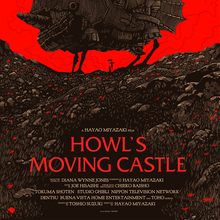 <cite>Howl’s Moving Castle</cite> movie poster