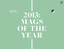 Readymag: 2013 Mags of the Year