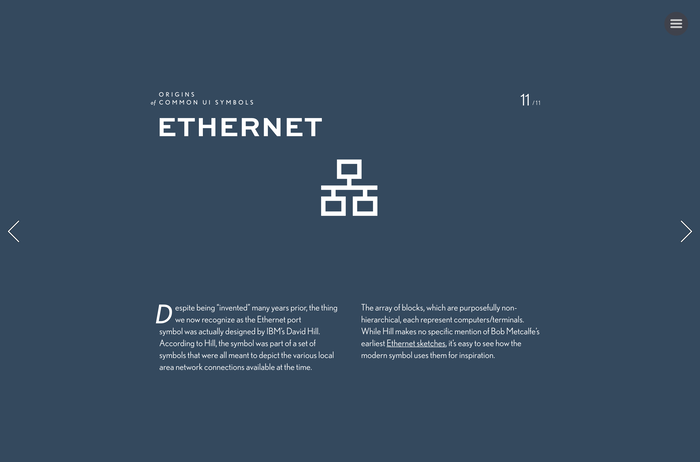 “Origins of Common UI Symbols”, Shuffle Magazine Edition 2