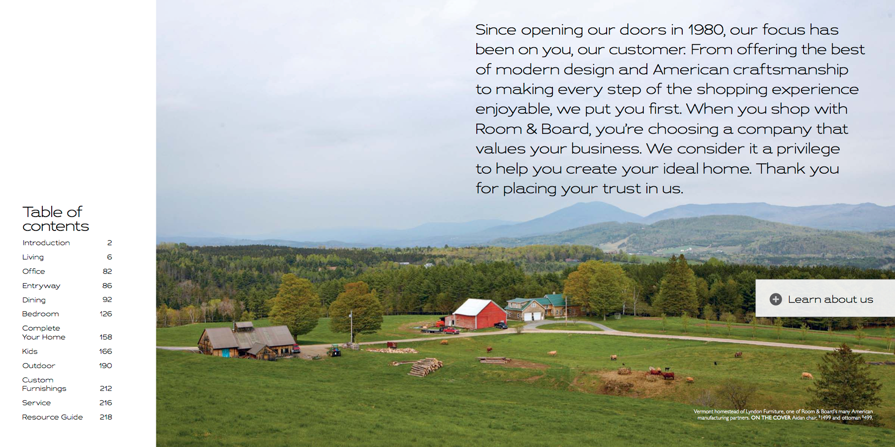 Room Board 2014 Catalog Fonts In Use