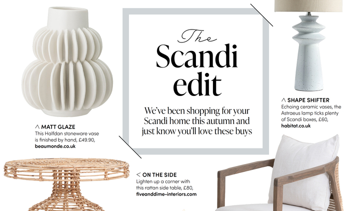 Throughout the magazine, Mina makes an occasional appearance as supporting type.