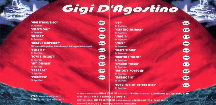 Gigi D’Agostino – Gigi D’Agostino album art 3