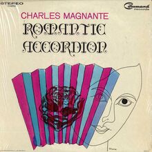 Charles Magnante and His Orchestra – <cite>Romantic Accordion </cite>album art