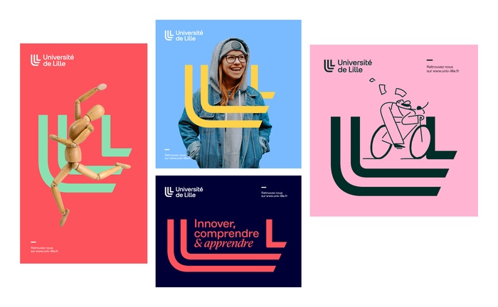 Université de Lille visual identity 6