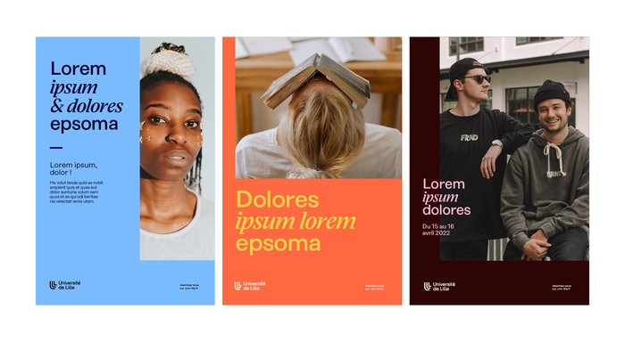 Université de Lille visual identity 11