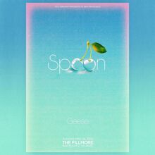 Spoon at The Fillmore concert poster