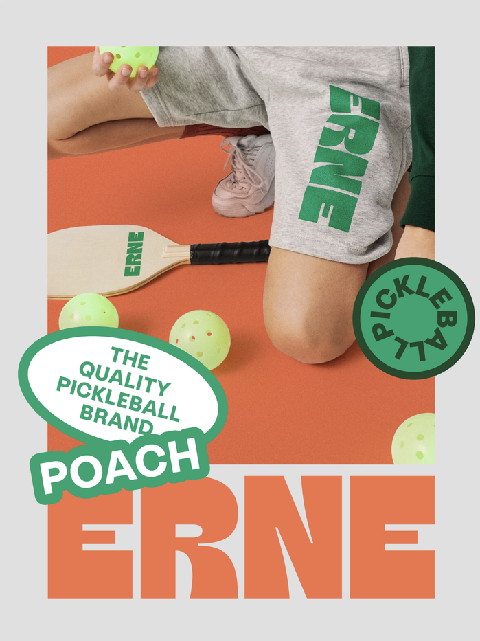 ERNE – Pickleball’s player platform branding 2