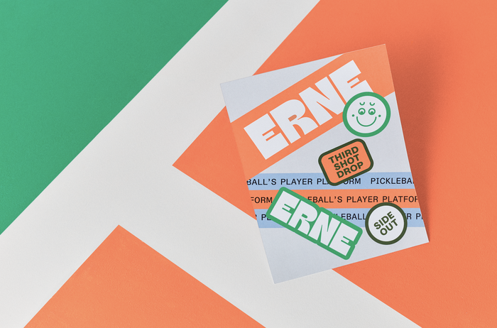 ERNE – Pickleball’s player platform branding 6