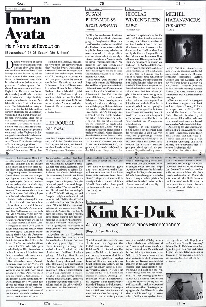 Review column spreads (rotated).