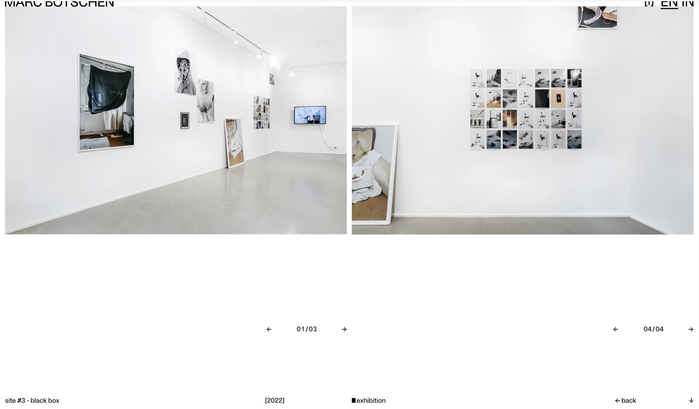 Mark Botschen gallery website 1