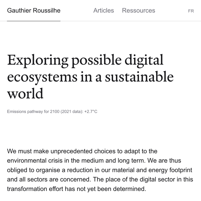 Gauthier Roussilhe website&nbsp; 1
