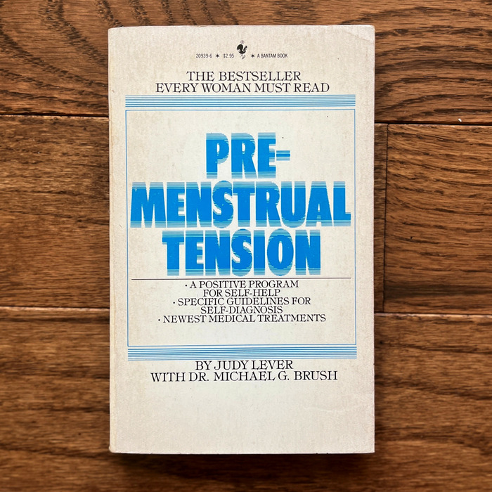 Pre-Menstrual Tension by Judy Lever, Bantam edition 1