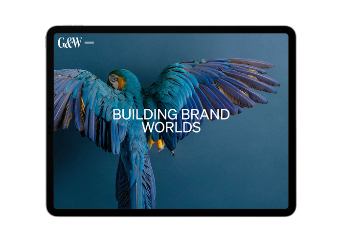 Glasfurd &amp; Walker portfolio website 4