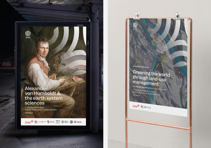 Institut de Physique du Globe de Paris visual identity 7