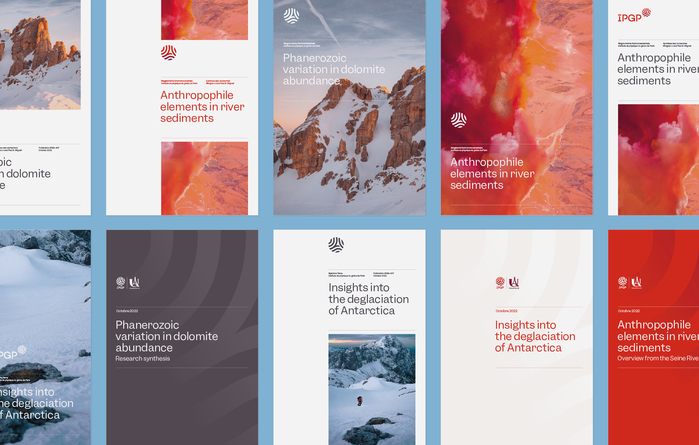 Institut de Physique du Globe de Paris visual identity 4