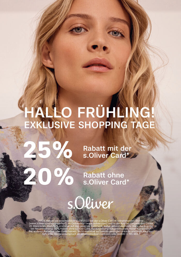 s.Oliver branding and website 1