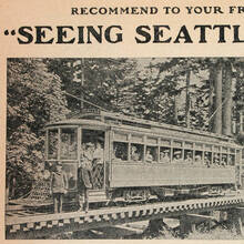 “‘Seeing Seattle’ Car” advertisement