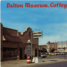 “Dalton Museum, Coffeyville Kansas” postcard