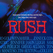<cite>Rush</cite> (1991) movie poster