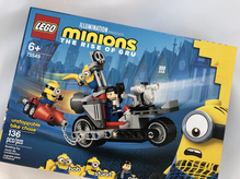 LEGO <cite>Minions: The Rise of Gru</cite> packaging