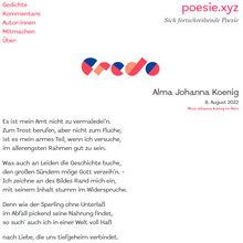 poesie.xyz website