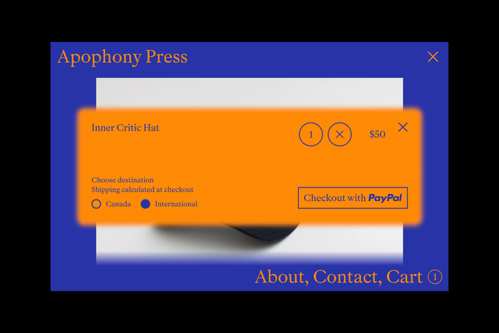 Apophony Press website 3