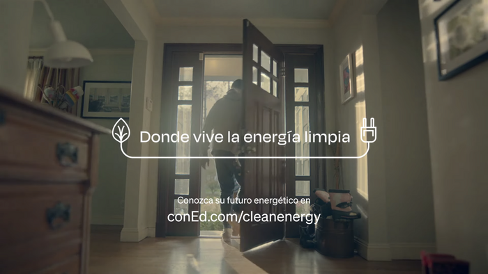 The tag of a TV ad translated into to Spanish