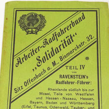<cite>Ravenstein’s Radfahrer-Führer, </cite>Arbeiter-Radfahrerbund “Solidarität” edition