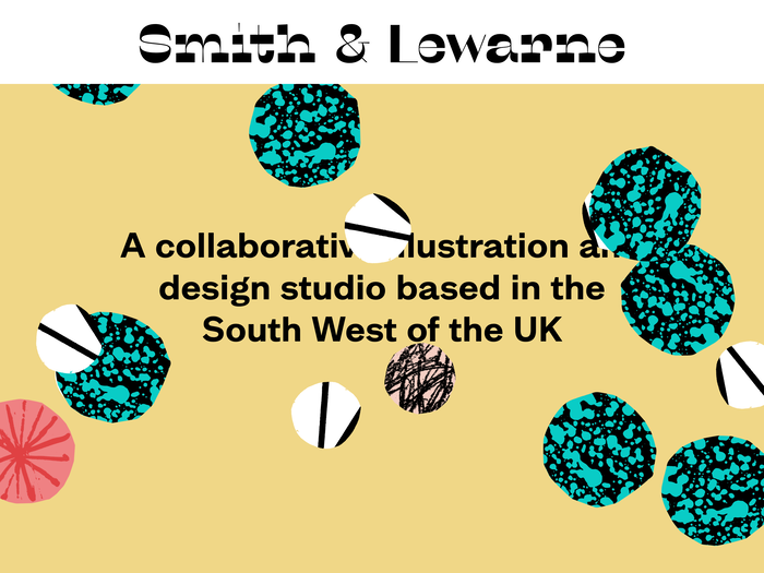 Smith &amp; Lewarne portfolio website 1