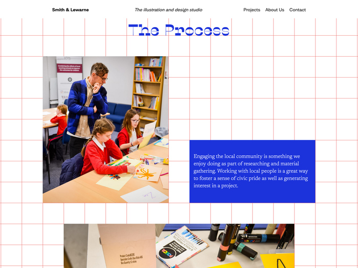 Smith &amp; Lewarne portfolio website 5