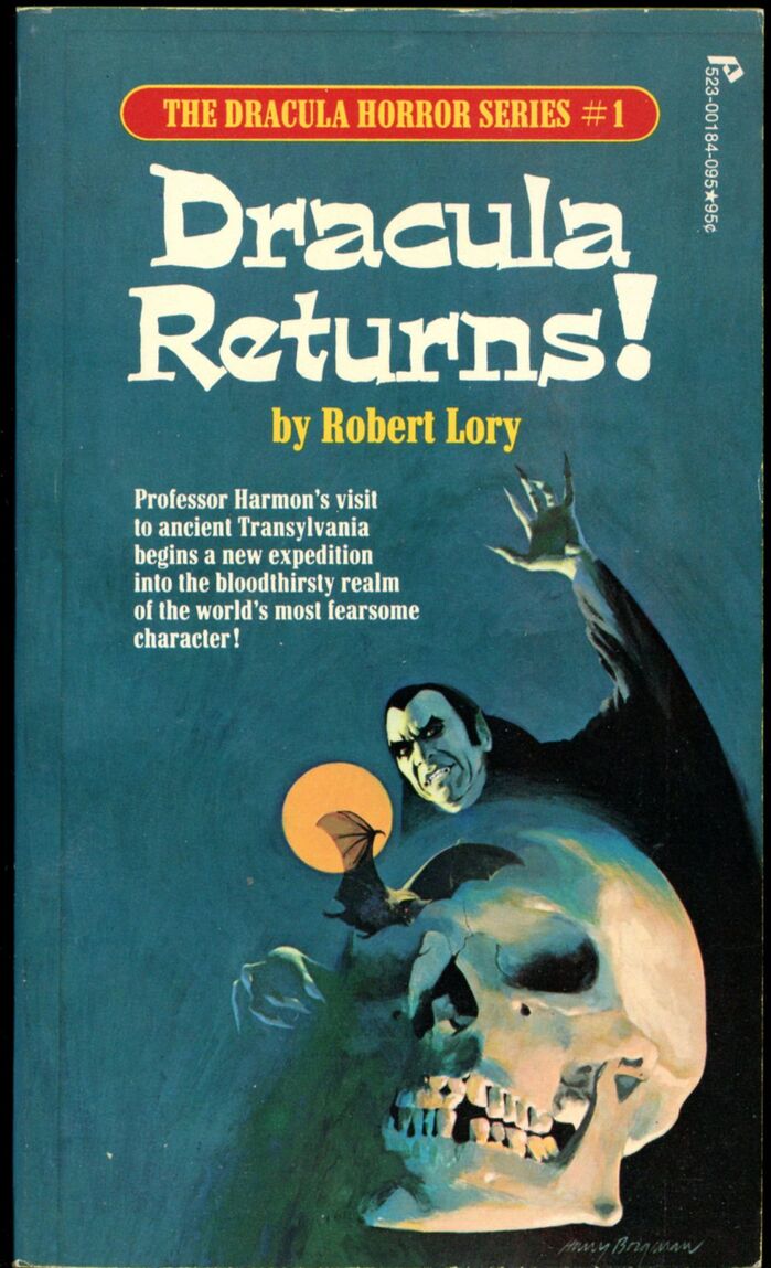 #1, Dracula Returns! (1973) with cover art by Harry Borgman