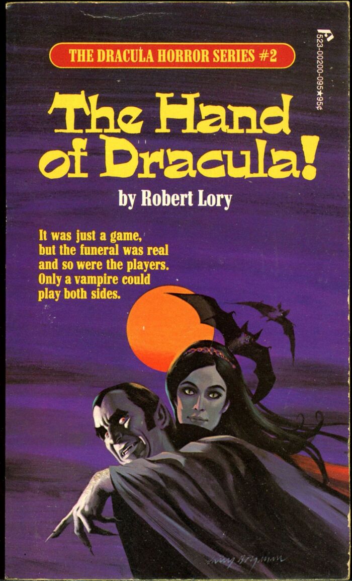 #2, The Hand of Dracula! (1973) with cover art by Harry Borgman
