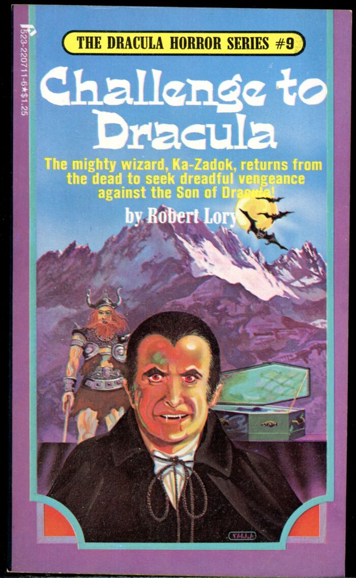 #9, Challenge to Dracula (1975) with cover art by Victor Valla