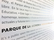 Parque de la Memoria visual identity
