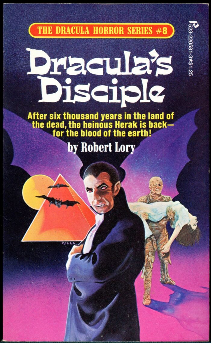 #8, Dracula’s disciple (1975) with cover art by Victor Valla