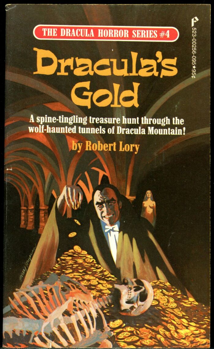 #4, Dracula’s Gold (1973) with cover art by Harry Borgman