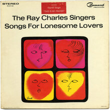 The Ray Charles Singers – <cite>Songs For Lonesome Lovers</cite> album art